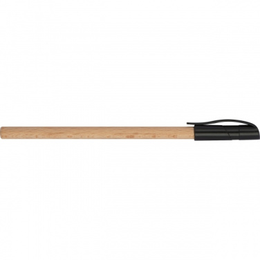 Logo trade promotional gifts picture of: Wooden ballpen PALMDALE