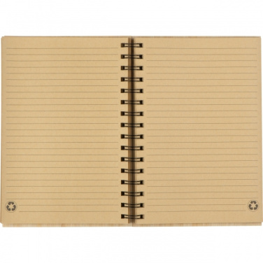 Logo trade advertising products picture of: A5 notebook PISA