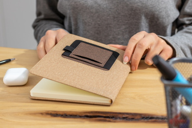 Logo trade promotional gift photo of: A5 notebook TILBURG