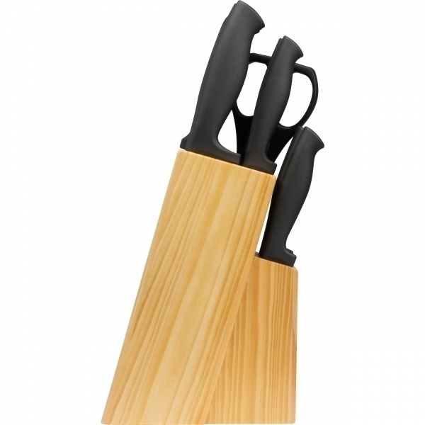 Logo trade promotional giveaway photo of: Knife block BERLIN