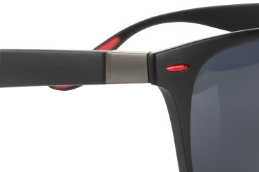 Logo trade promotional merchandise photo of: Sunglasses MAHAVELI Schwarzwolf