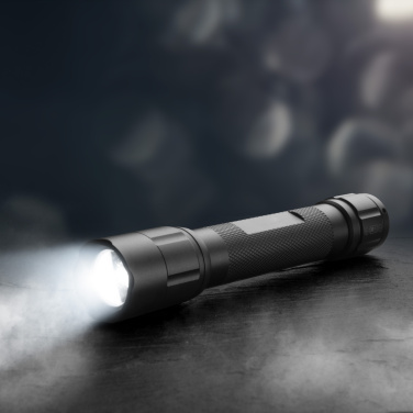 Logo trade promotional products image of: Flashflight ONTAKU Schwarzwolf