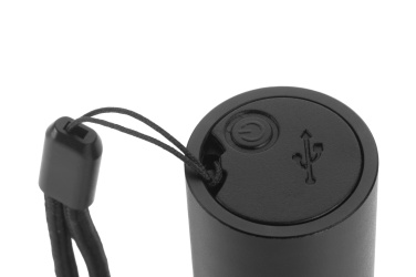 Logotrade promotional giveaway picture of: Flashflight ZAGROS Schwarzwolf