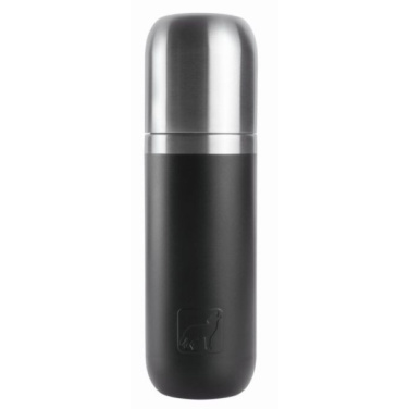 Logotrade corporate gift picture of: Vacuum bottle DINARA Schwarzwolf