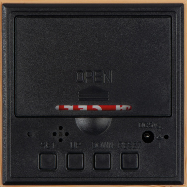 Logo trade promotional gifts picture of: Desk clock CHARLESTON