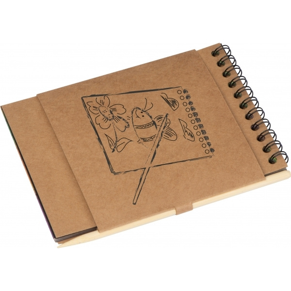 Logotrade promotional product image of: Scratching block INNSBRUCK