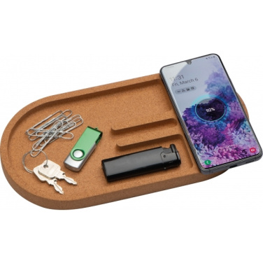 Logo trade promotional giveaways picture of: Desk organiser with charging station LANCASTER