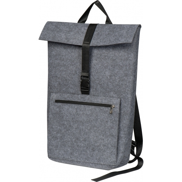 Logotrade promotional products photo of: RPET Felt Backpack BIRMINGHAM
