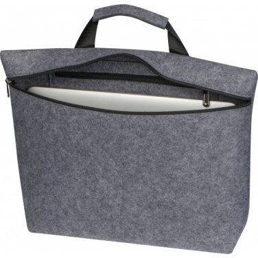 Logo trade advertising products picture of: RPET Laptop Bag LUGANO