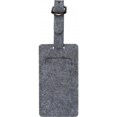 Logo trade corporate gifts image of: Felt Suitcase Tag PORTLAND