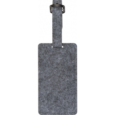 Logotrade promotional merchandise image of: Felt Suitcase Tag PORTLAND