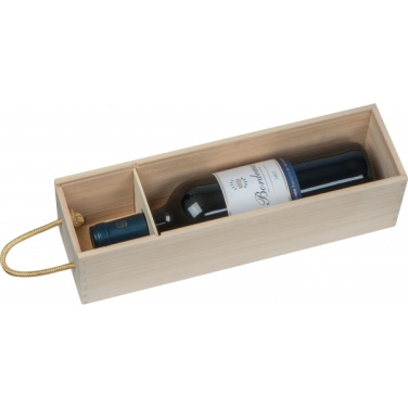 Logotrade promotional merchandise photo of: Wine box DAVENPORT