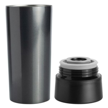 Logotrade advertising products photo of: Thermo mug ARANSOL 300 ml Schwarzwolf