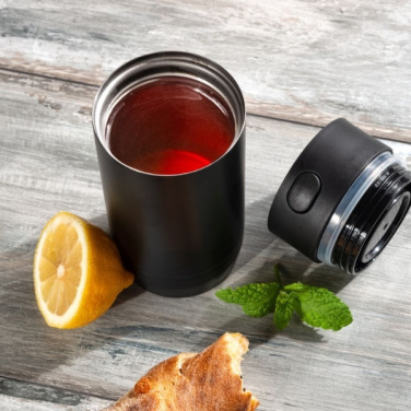 Logotrade promotional product image of: Thermo mug ADRASAN 240 ml Schwarzwolf