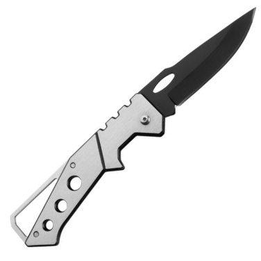 Logo trade advertising products picture of: Folding knife GEDIZ Schwarzwolf
