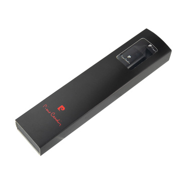 Logo trade corporate gifts image of: 3 in 1 cable with elighted logo Pierre Cardin