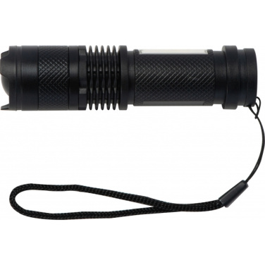 Logo trade business gift photo of: Rechargeable flashlight AARHUS