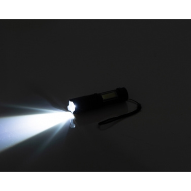 Logo trade promotional gifts picture of: Rechargeable flashlight AARHUS