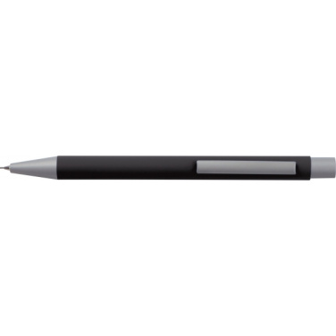 Logo trade corporate gift photo of: Mechanical pencil soft touch ANCONA