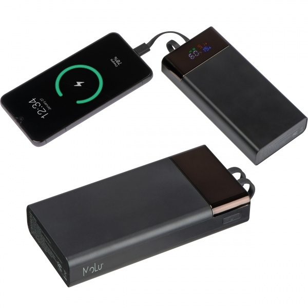 Logo trade promotional merchandise photo of: Power bank 20 000 mAh MARABELLA MoLu