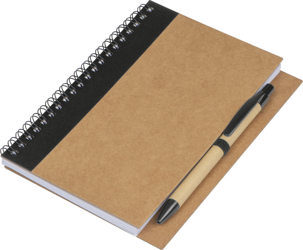 Logotrade promotional giveaway image of: Spiral notebook Ravenna