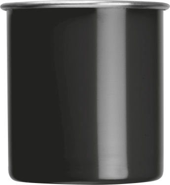 Logo trade promotional gift photo of: Steel cup Trezzo