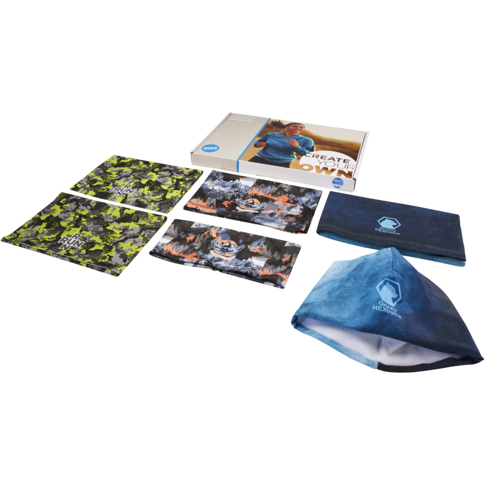 Logotrade promotional giveaway picture of: Sublimation headwear sample box