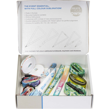 Logotrade promotional merchandise picture of: Sublimation lanyards sample box