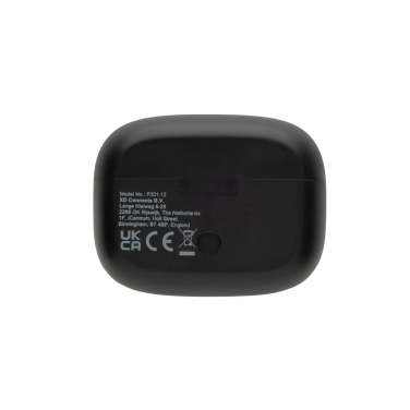 Logo trade promotional products picture of: Airtune RCS recycled plastic ANC earbuds with touch screen