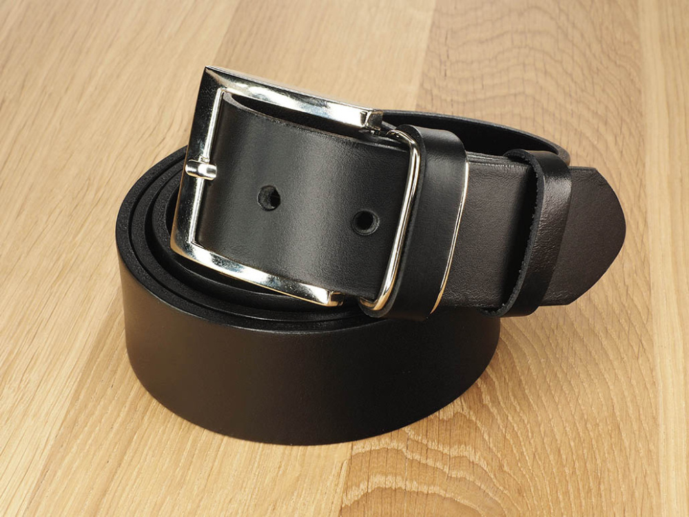 Logo trade business gifts image of: Leather belt 502035000