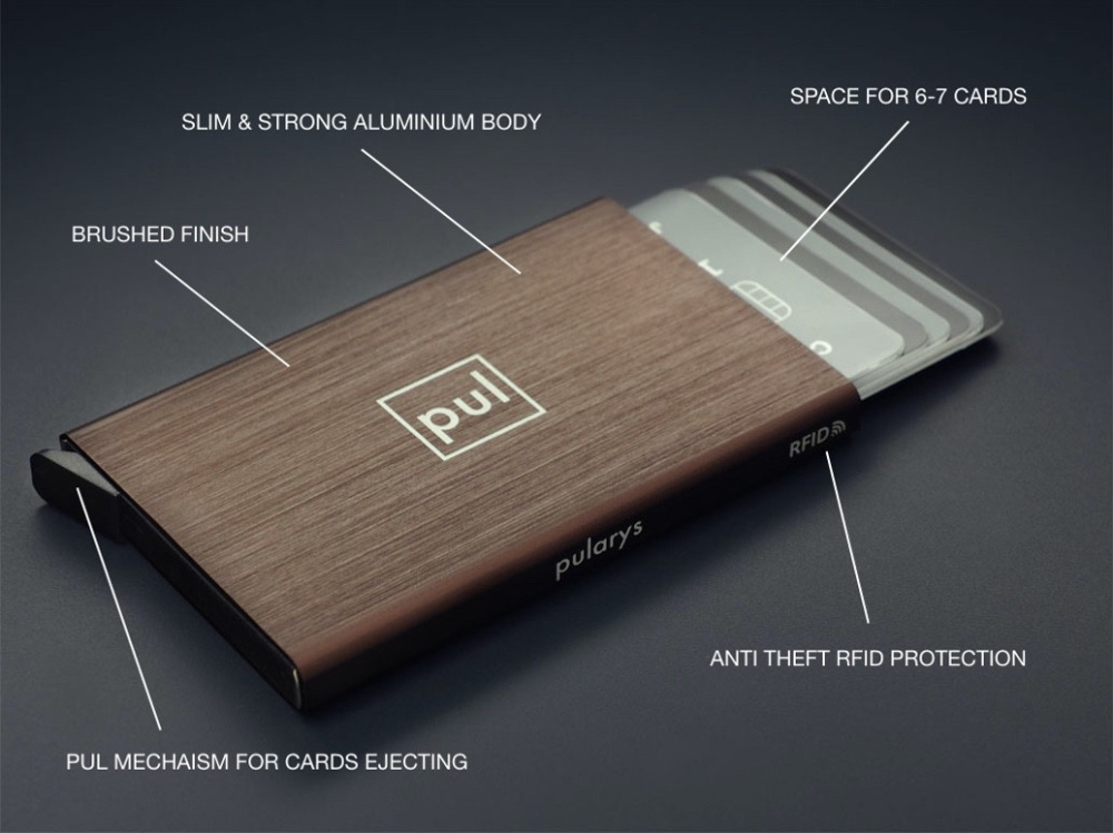 Logotrade corporate gift image of: RFID credit card holder 94415500