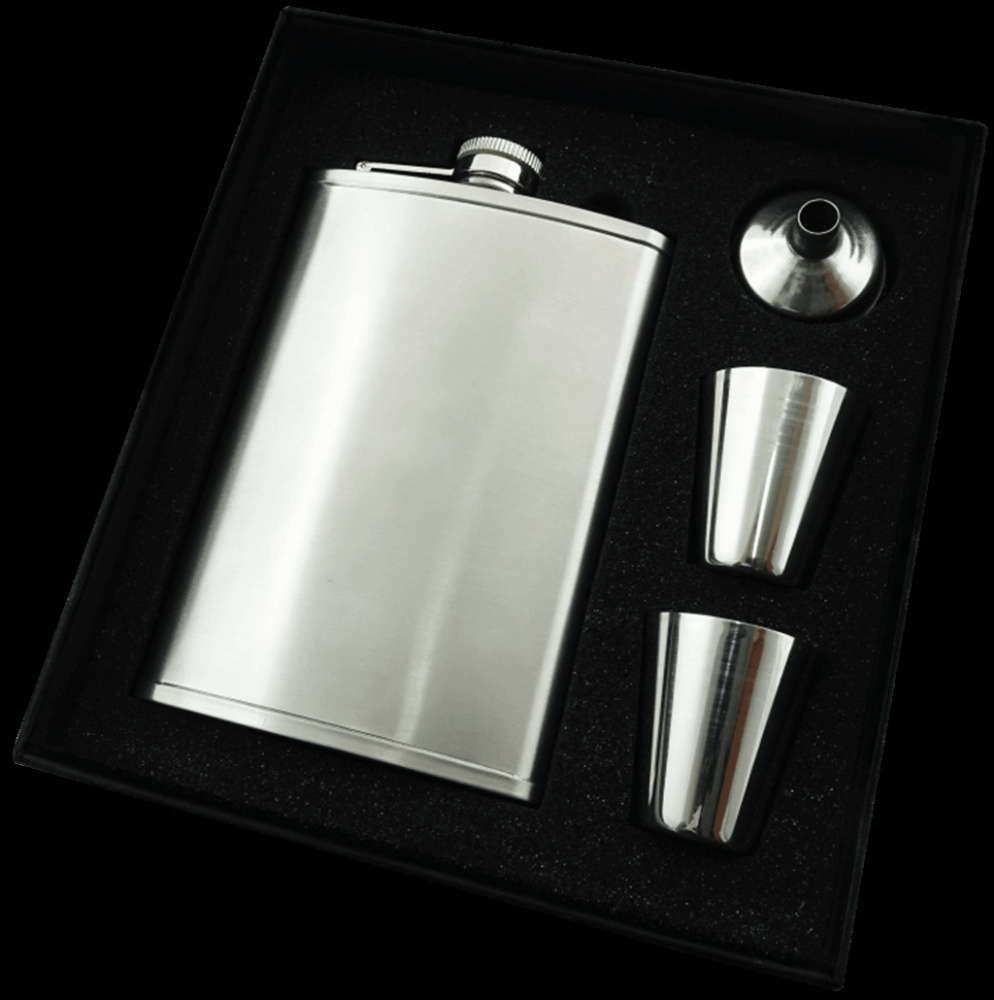 Logotrade promotional merchandise photo of: Hip flask Set 92203600
