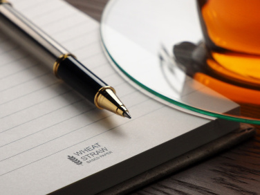 Logo trade business gift photo of: Recycled Tea Notebook 209734000