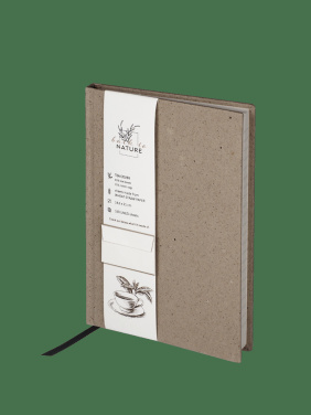 Logo trade corporate gifts image of: Recycled Tea Notebook 209734000