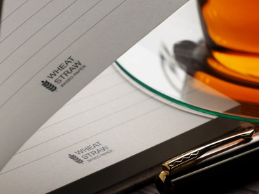 Logotrade promotional gift picture of: Recycled Coffee Notebook 209733900