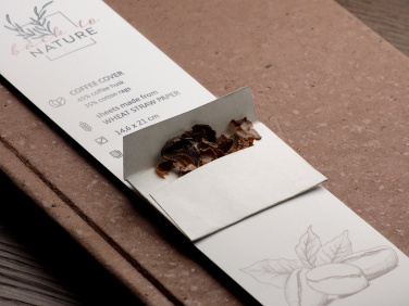 Logotrade promotional gift picture of: Recycled Coffee Notebook 209733900