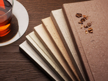 Logo trade promotional products picture of: Recycled Coffee Notebook 209733900