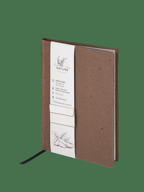 Logotrade promotional gift image of: Recycled Coffee Notebook 209733900