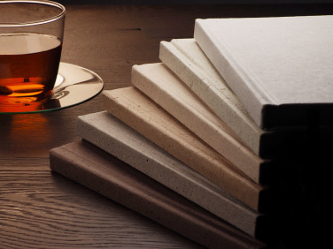 Logo trade business gifts image of: Recycled Banana Notebook 209734200