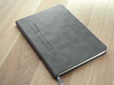 Logo trade promotional product photo of: Magnetic notebook with a pen 124715100