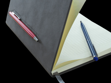 Logo trade promotional products picture of: Magnetic notebook with a pen 124715100