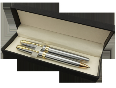Logo trade promotional merchandise picture of: WINDSOR pen set 98003600