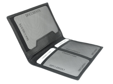 Logo trade promotional merchandise picture of: RFID document wallet 20801300