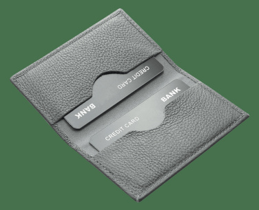 Logo trade promotional item photo of: RFID credit and business card holder 21101500