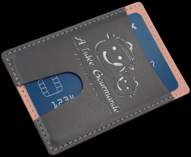 Logo trade promotional products image of: Credit card holder 544119