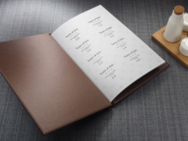 Logo trade promotional gift photo of: Menu cover 1720280