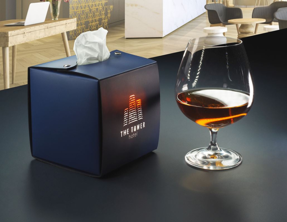 Logo trade promotional giveaways picture of: Tissue box 1199094