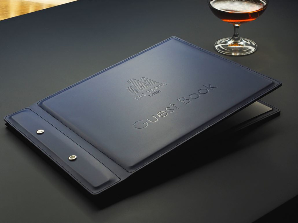 Logo trade promotional gift photo of: Guest book 1209094