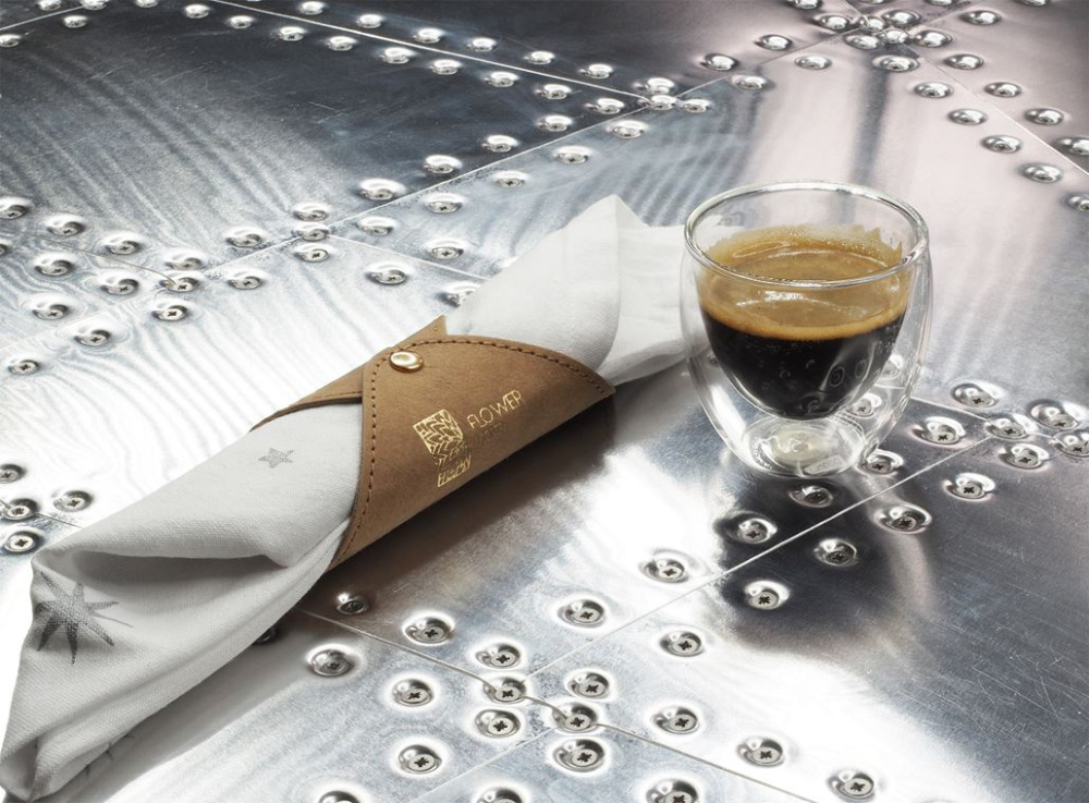 Logo trade business gifts image of: Napkin ring 1032106