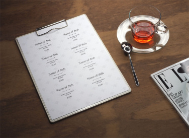 Logotrade business gift image of: Clipboard menu 1121119